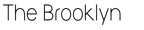 the brooklyn font aesthetic