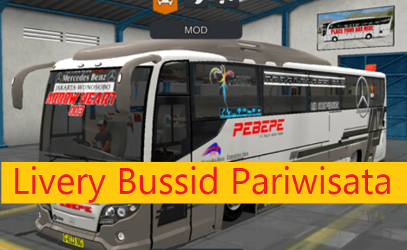 livery bussid pariwisata jernih