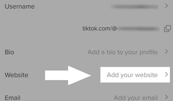 cara menambahkan link di bio tiktok