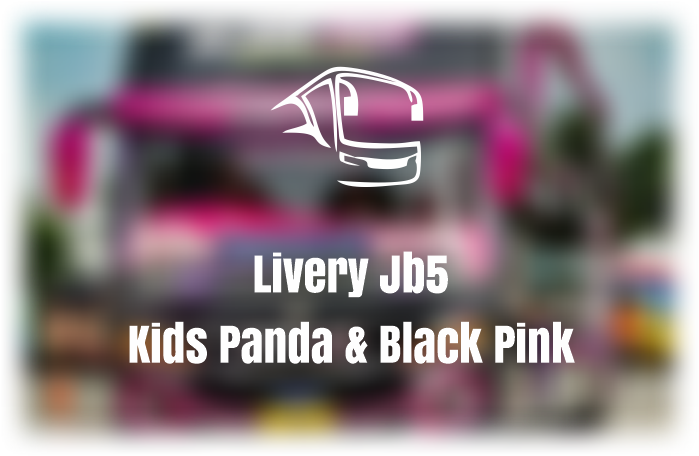 livery jb5 kids panda